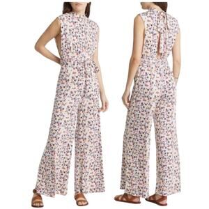 Free People Jumpsuit Vibe check tie waist size Small S